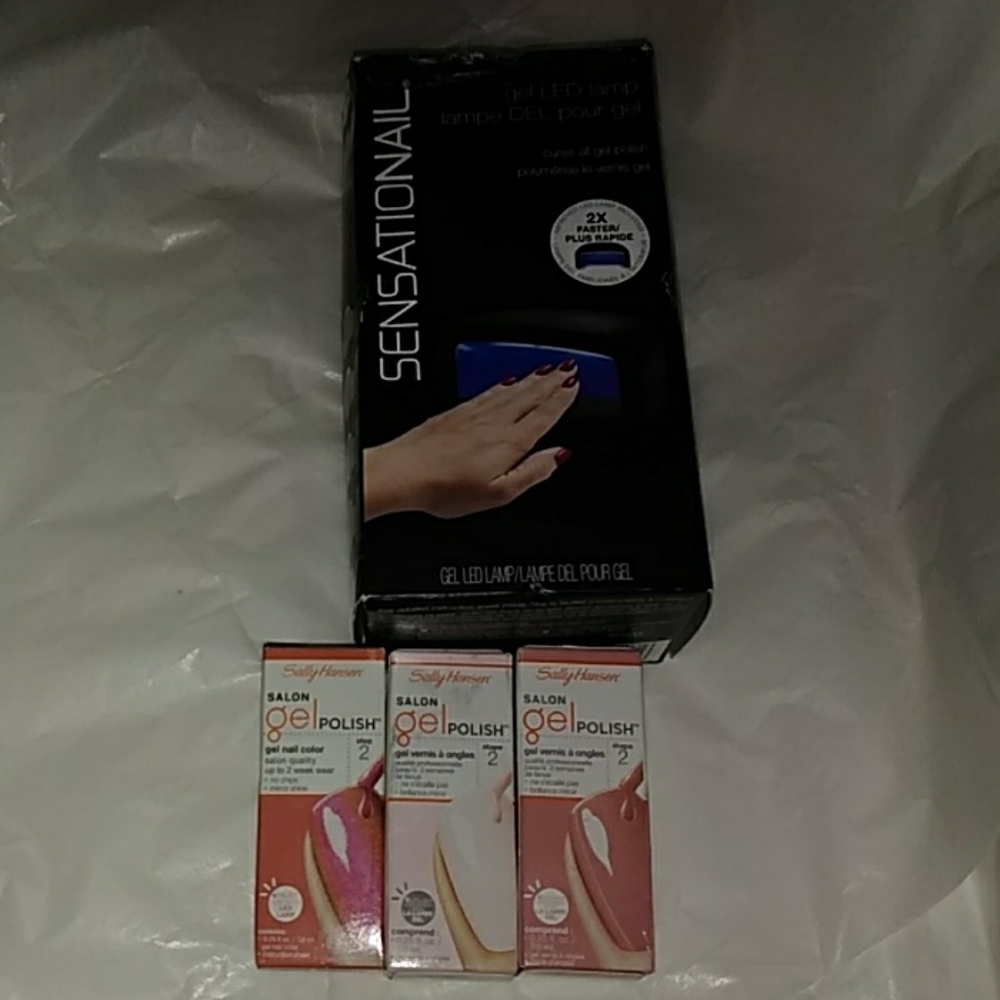 New Sensational gel led lamp/ 3 polishes